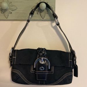 Small coach signature bag with dust bag